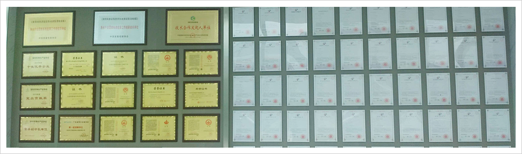 漢斯頓凈水器加盟證書(shū)墻